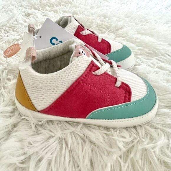 Carter's Baby Multi Color Sneakers Size 4 (9-12 months) - Picture 4 of 11